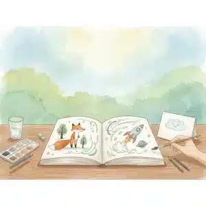 Children's book illustration