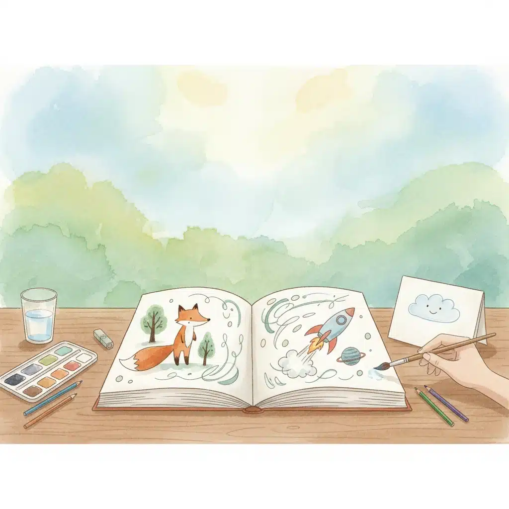 Children's book illustration