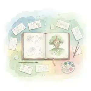 Children's book illustration