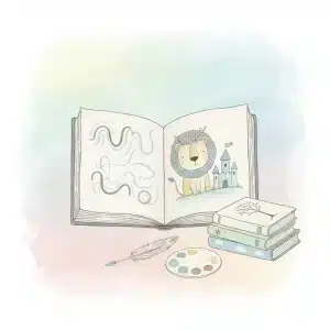 Children's book publishing illustrations